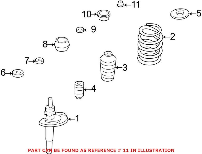 Audi VW Self Locking Nut N90353604